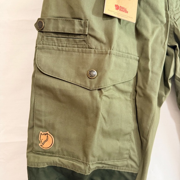 Fjallraven Mens Vidda Pro Ventilated Trousers Outdoor Hiking Pants Green 30-31” - Picture 8 of 16
